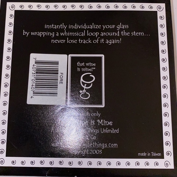 ⭐️ NWT Golf - The Wine is Mine Charms - Picture 4 of 12